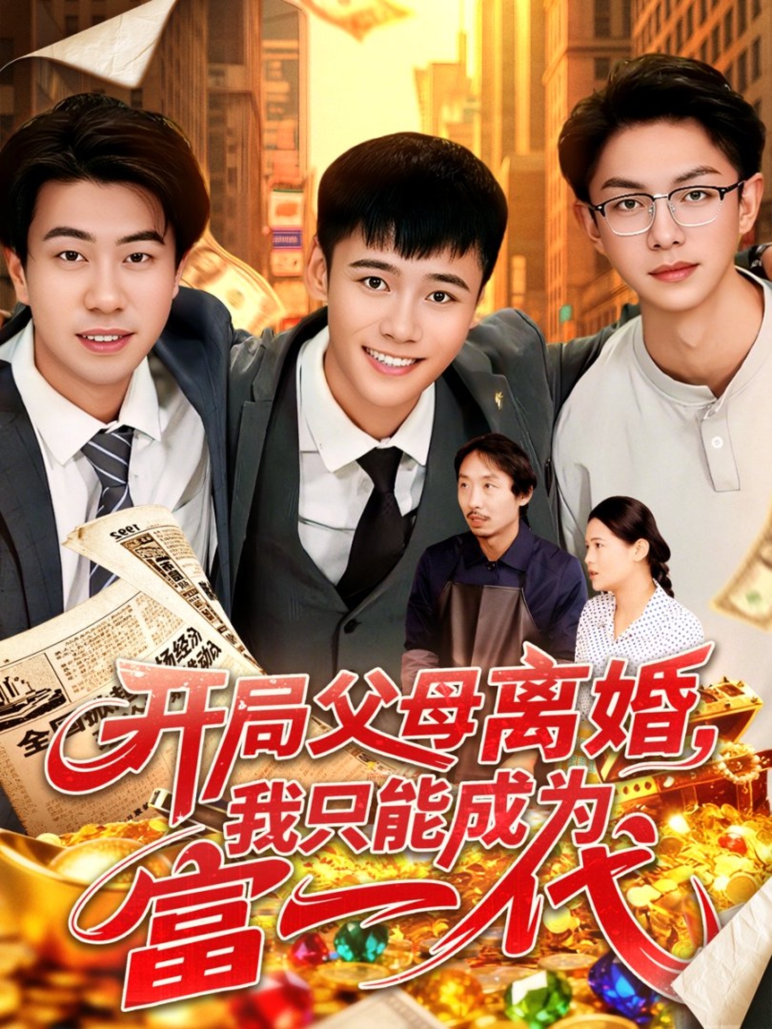 開局父母離婚，我只能成為富一代(全集)